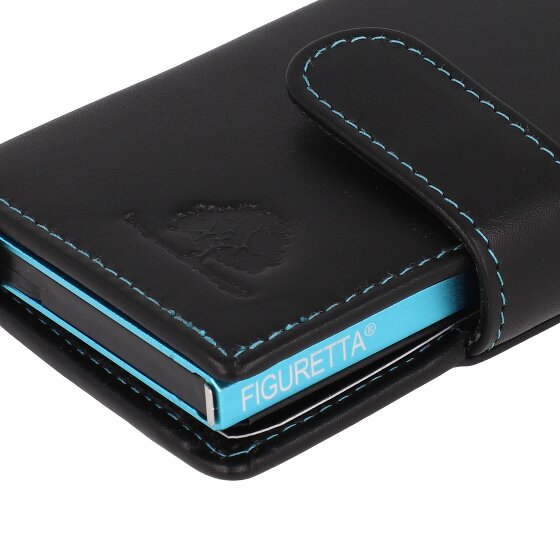 Greenburry Nappa Custodia per carta di credito Protezione RFID Pelle 7 cm