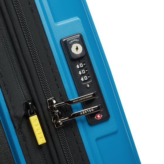 Delsey Paris Lutece Se 4 ruote Carrello della cabina 55 cm con piega di espansione