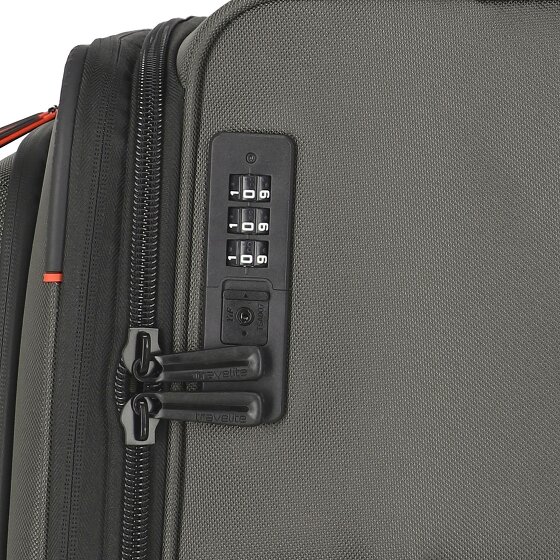 Travelite Crosslite 5.0 4 ruote Carrello M 66 cm con piega di espansione