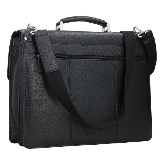 Leonhard Heyden Berlin Cartella in pelle 40 cm Scomparto per computer portatile