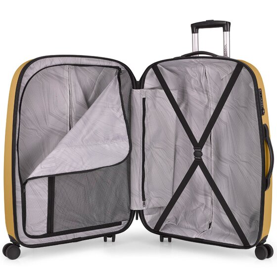 Gabol Paradise XP 4 ruote Carrello L 77 cm con piega di espansione