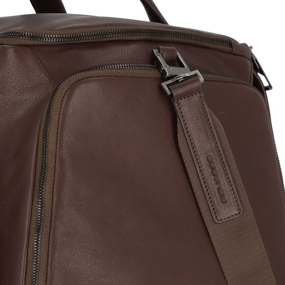 Piquadro Carl borsa da viaggio in pelle 51 cm scomparto per laptop
