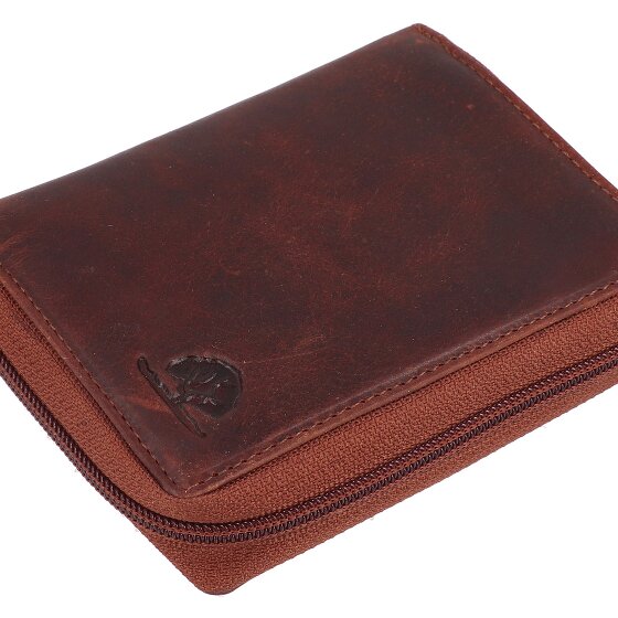 Greenburry Rugged Portafoglio Protezione RFID Pelle 10 cm