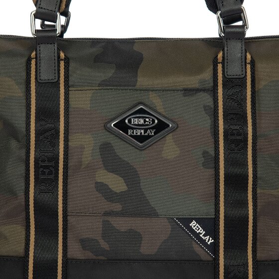 Bric's Replay Camouflage Borsa shopper 26 cm