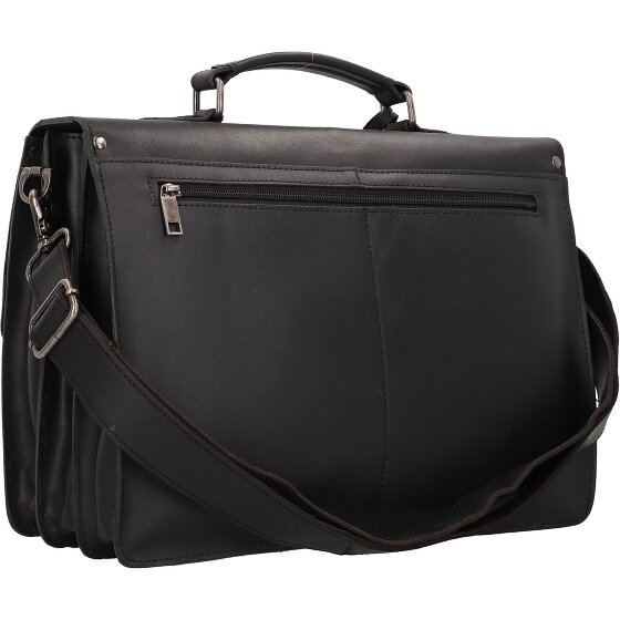 Burkely Cartella Dean vintage in pelle 38 cm