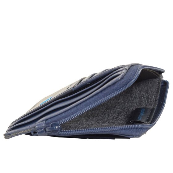 Piquadro Pulse Custodia per carte di credito in pelle 12,5 cm