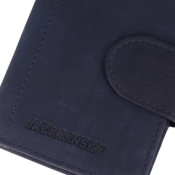 Jack Kinsky Aruba Portafoglio Protezione RFID Pelle 7.5 cm