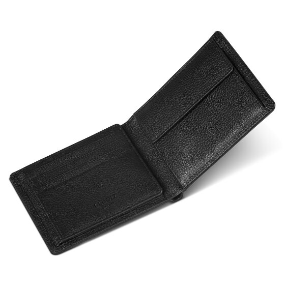 Redolz Portafoglio QF RFID in pelle 12 cm pieghevole