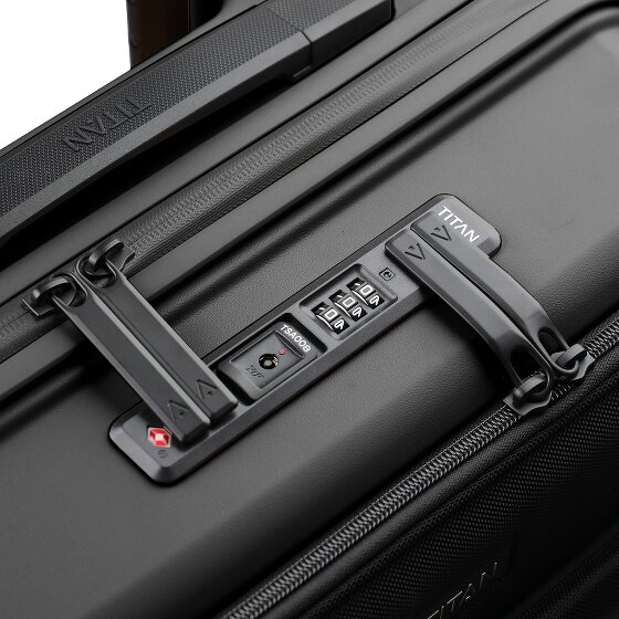 Titan Upgrade 4 ruote Carrello della cabina 55 cm Scomparto per laptop