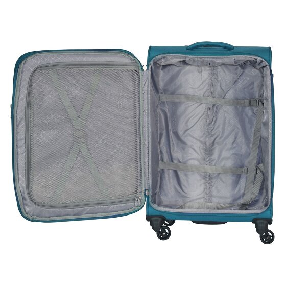 d&n Travel Line 6400 Set di valigie a 2-4 rulli 3 pezzi.