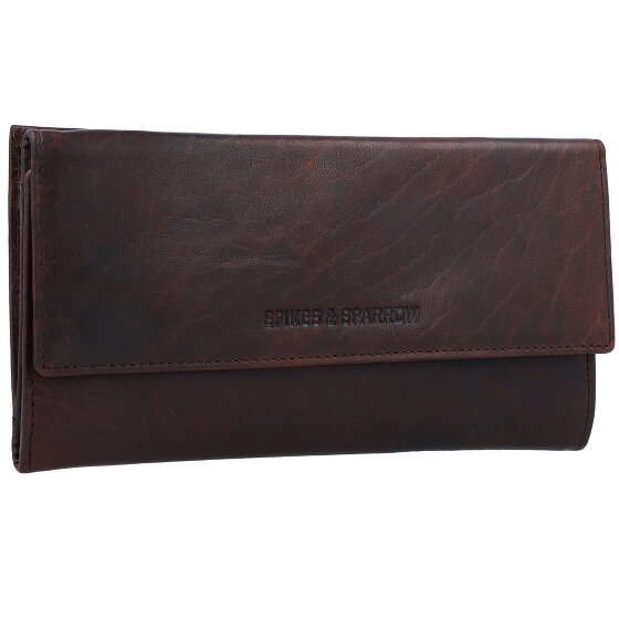 Spikes & Sparrow Portafoglio RFID in pelle 19 cm