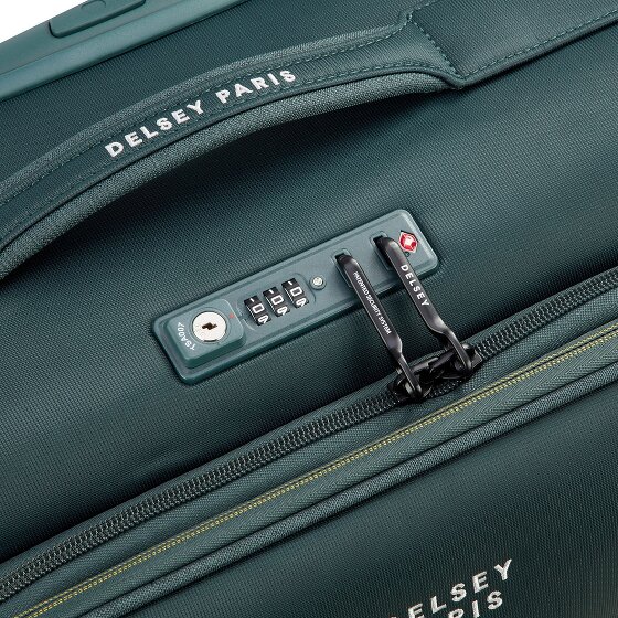 Delsey Paris Brochant 3 4 ruote Carrello della cabina 55 cm con piega di espansione