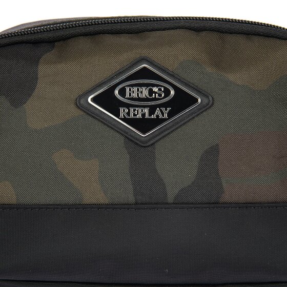Bric's Replay Camouflage Mini Borsa Borsa a tracolla 18 cm