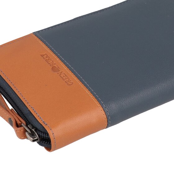 Greenburry Nappa Portafoglio Protezione RFID Pelle 19.5 cm