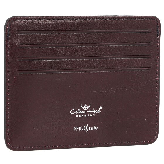 Golden Head Colorado Custodia per carta di credito Protezione RFID Pelle 10 cm
