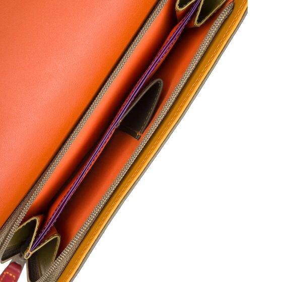 Mywalit Portafoglio trifoglio con zip Portafoglio in pelle 17 cm