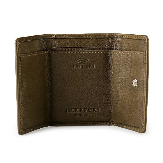 Jack Kinsky Aruba Portafoglio Protezione RFID Pelle 9.5 cm