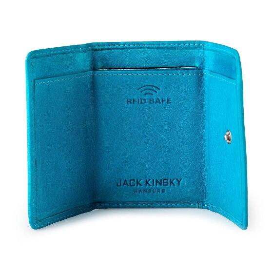Jack Kinsky Aruba Portafoglio Protezione RFID Pelle 9.5 cm
