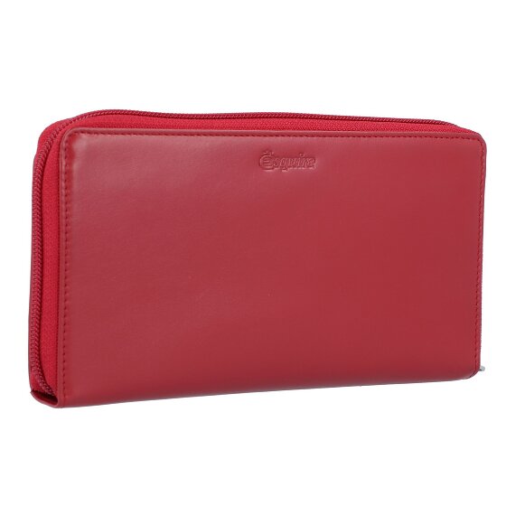 Esquire Nuovo Portafoglio di seta in pelle 19 cm