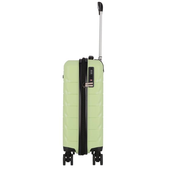 d&n Travel Line 4100 4 ruote Carrello della cabina S 54 cm
