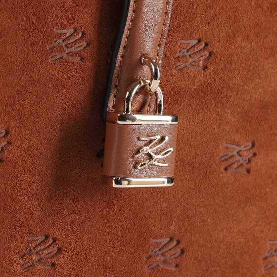Karl Lagerfeld Autograph Mini borsa a mano Vera Pelle 17.5 cm