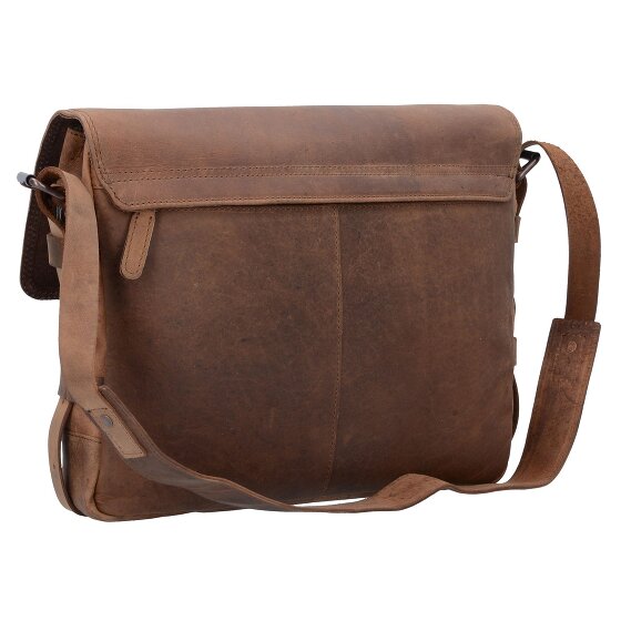 Harold's Messenger antico in pelle 35 cm