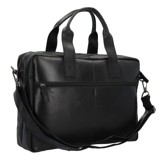 Burkely Cartella Jesse vintage in pelle 42 cm Scomparto per laptop