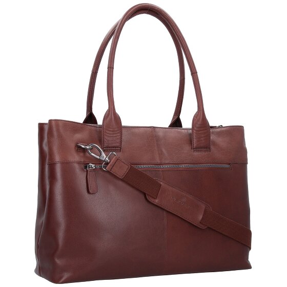 Plevier Rock Amber Borsa a tracolla Pelle 43 cm Scomparto per laptop