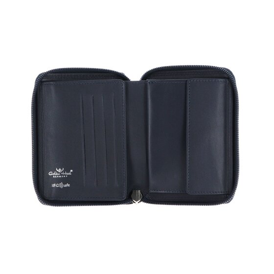 Golden Head Polo Portafoglio Protezione RFID Vera Pelle 12.5 cm