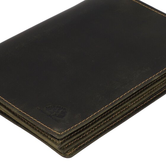 Greenburry Portadocumenti vintage in pelle 12 cm