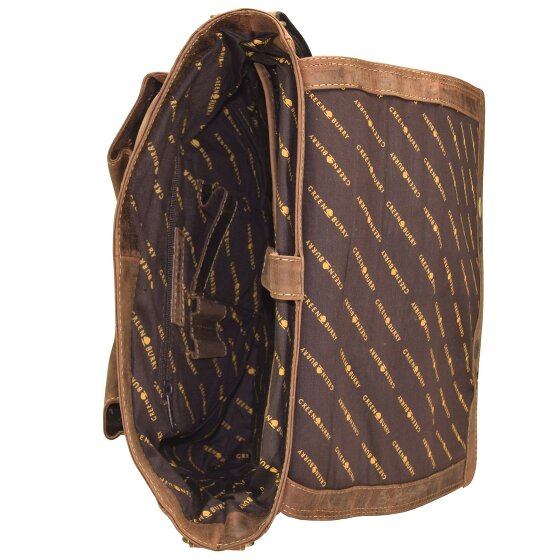 Greenburry Messenger vintage in pelle 35 cm