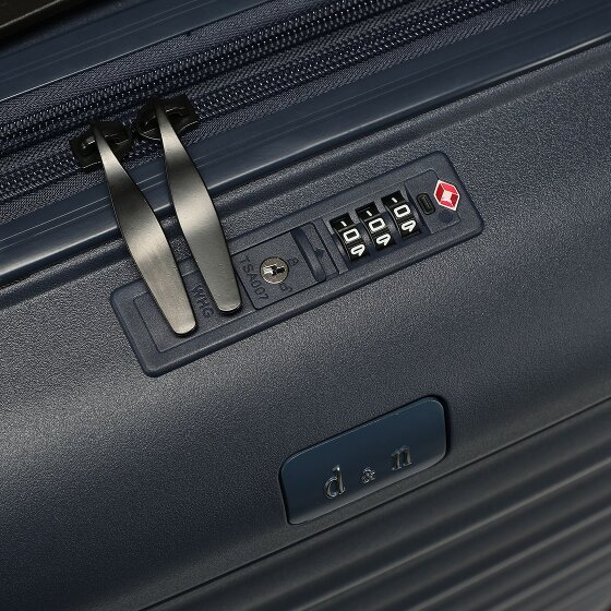 d&n Travel Line 4700 4 ruote Carrello della cabina 55 cm con piega di espansione