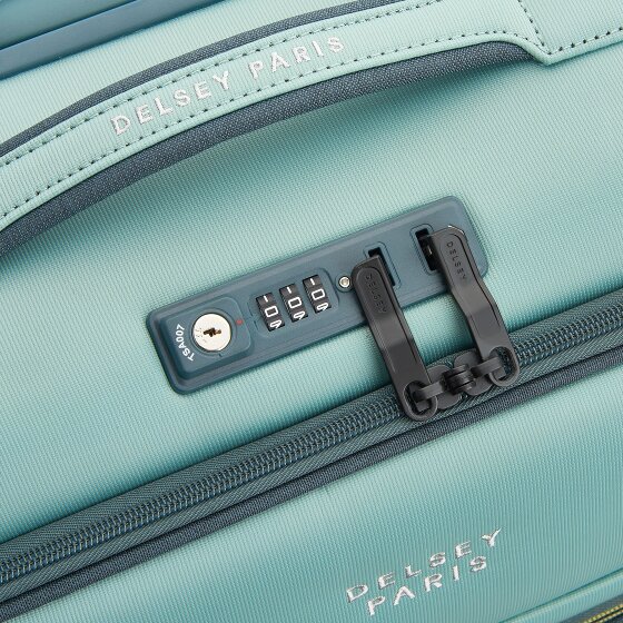 Delsey Paris Brochant 3 4 ruote Carrello della cabina 55 cm Delsey Paris Brochant 3 4 ruote Carrello della cabina 55 cm