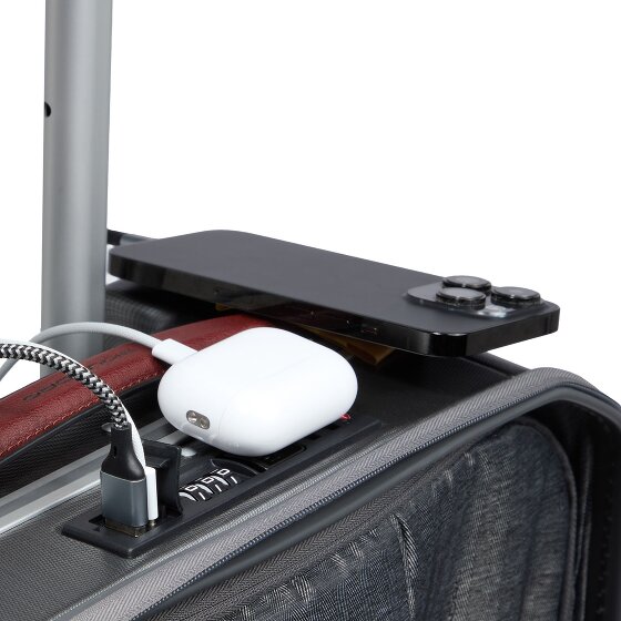 Piquadro PQLM 4 ruote Carrello della cabina 55 cm Scomparto per laptop