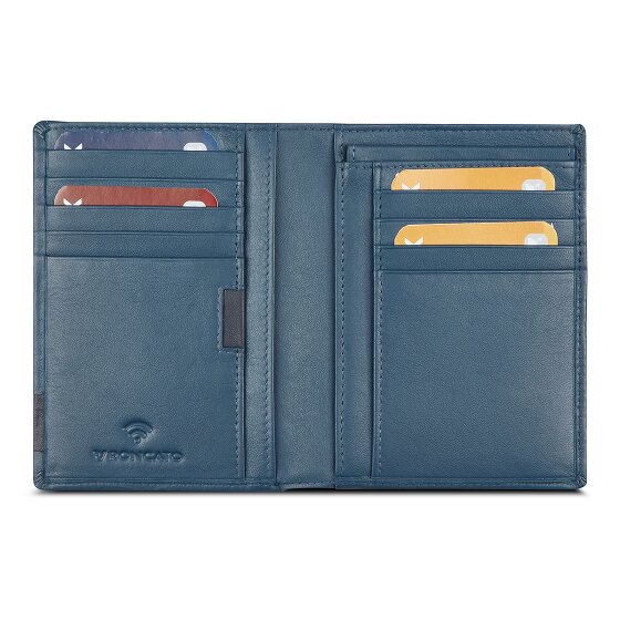 Roncato Monaco Portafoglio Protezione RFID Vera Pelle 12.5 cm
