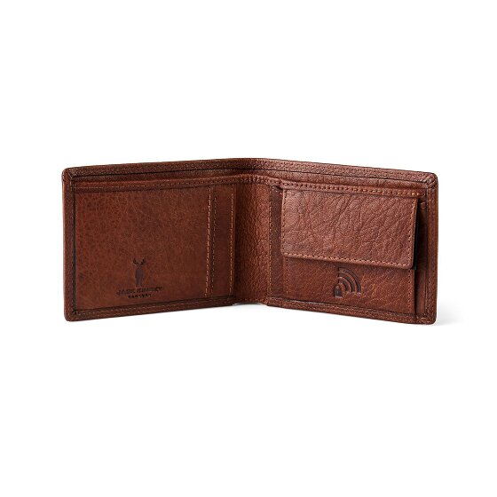 Jack Kinsky Porto 104 Portafoglio Protezione RFID Pelle 10.5 cm