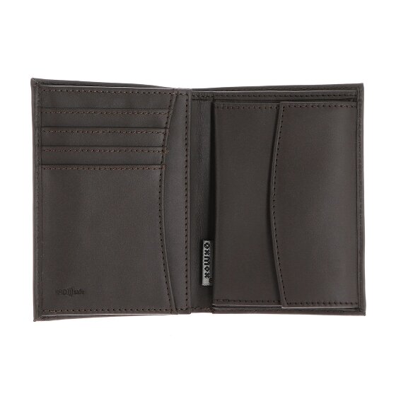 oxmox Leather Portafoglio Protezione RFID Vera Pelle 10 cm