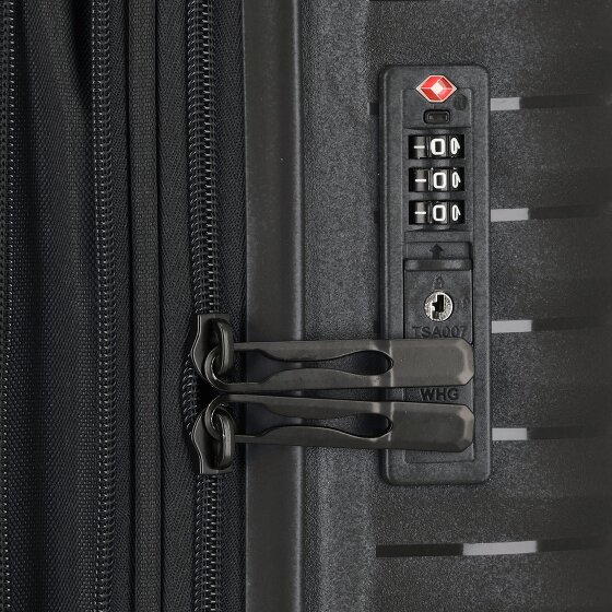 d&n Travel Line 4500 4 ruote Carrello della cabina S 55 cm con piega di espansione d&n Travel Line 4500 4 ruote Carrello della cabina S 55 cm con piega di espansione