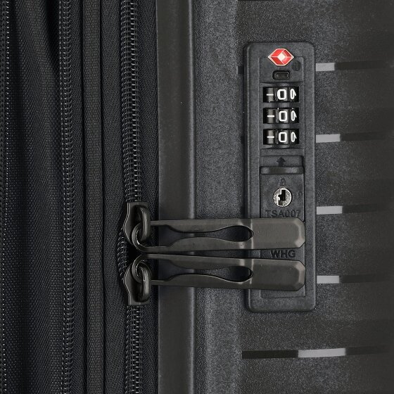 d&n Travel Line 4500 4 ruote Carrello della cabina S 55 cm con piega di espansione