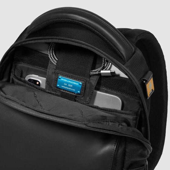 Piquadro Orion Zaino da lavoro Protezione RFID 38 cm Scomparto per laptop