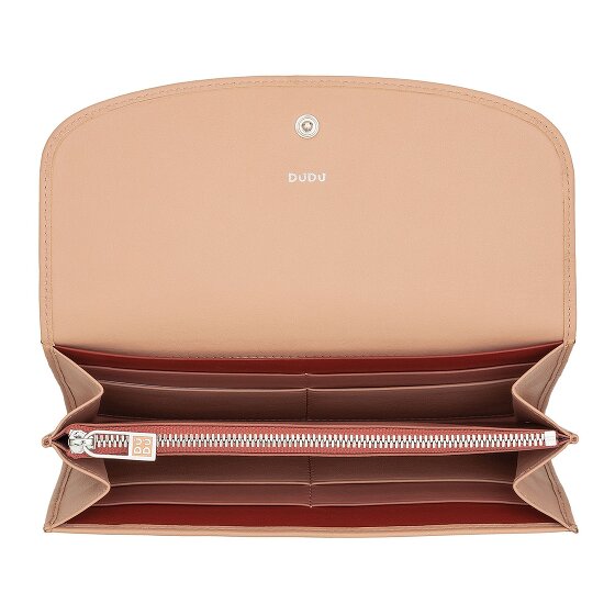 DuDu Portafoglio Gandia colorato in pelle RFID 19 cm