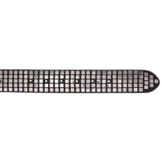 b.belt Cintura con borchie Quinn in pelle