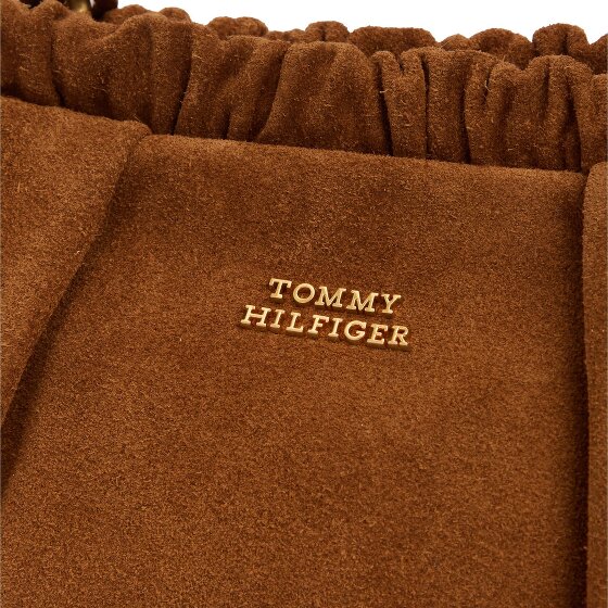 Tommy Hilfiger Soft Leather Borsa a sacco Vera Pelle 25 cm