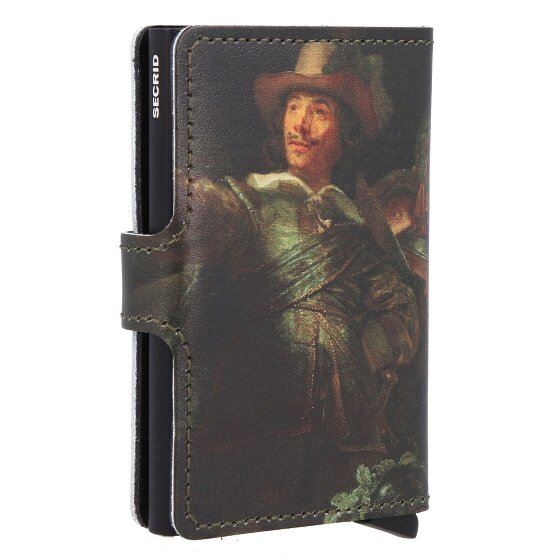 Secrid Art Custodia per carte di credito RFID in pelle 6 cm