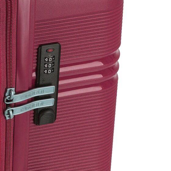 Gabol Saori 4 ruote Set di valigie 3 pezzi con piega di espansione