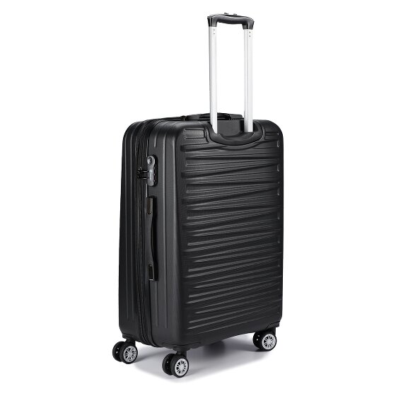 Benzi 5493 4 ruote Set di valigie 3 pezzi con piega di espansione