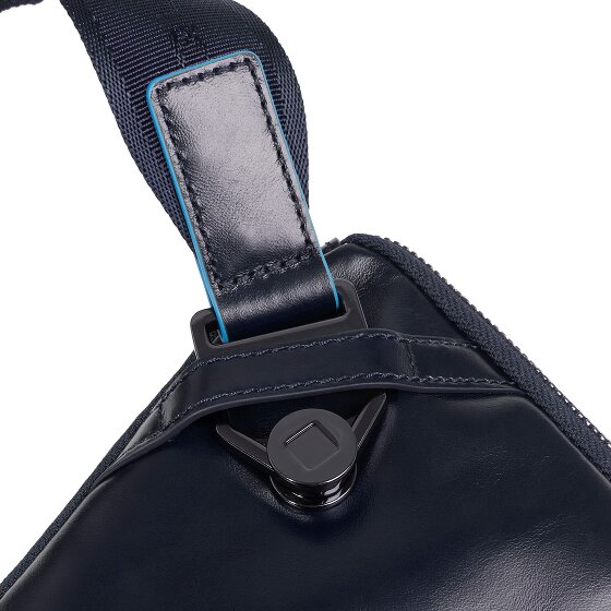 Piquadro Blue Square Borsa a tracolla Vera Pelle 30 cm