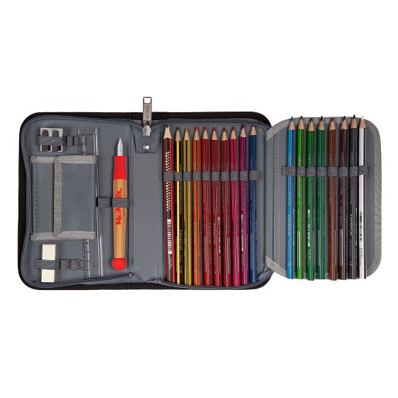 McNeill Accessori astuccio per matite pieno di 23 pezzi.