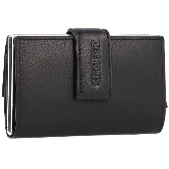 Strellson Carter c-three Custodia per carte di credito RFID in pelle 7 cm