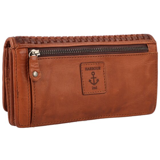 Harbour 2nd Portafoglio Shelly a tessitura morbida in pelle 18 cm